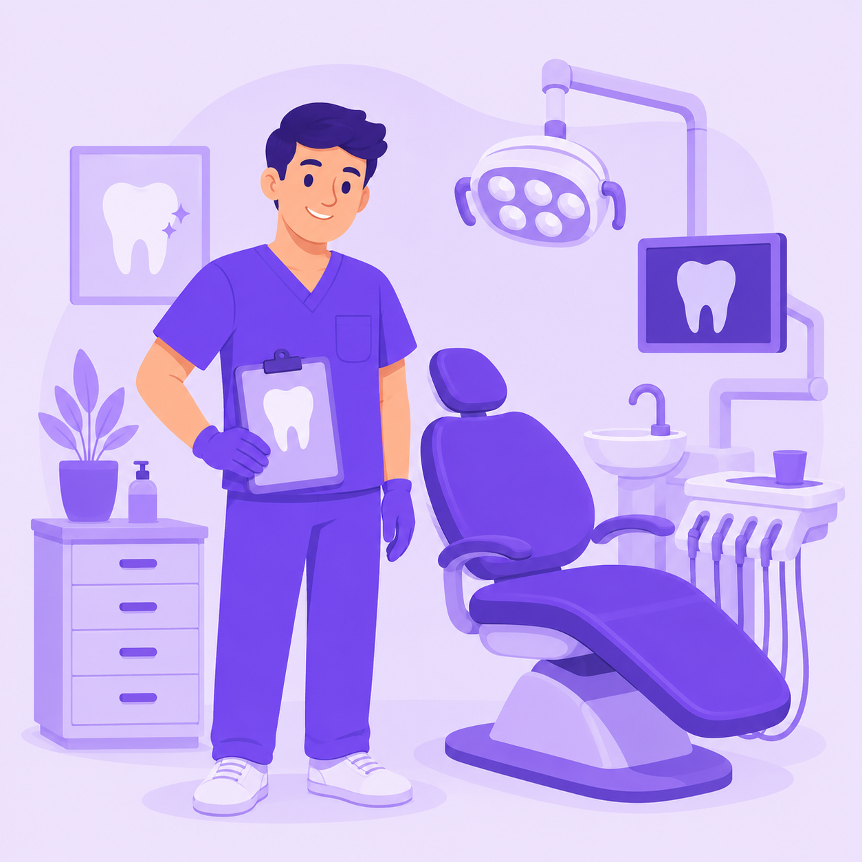 Covre for dental offices