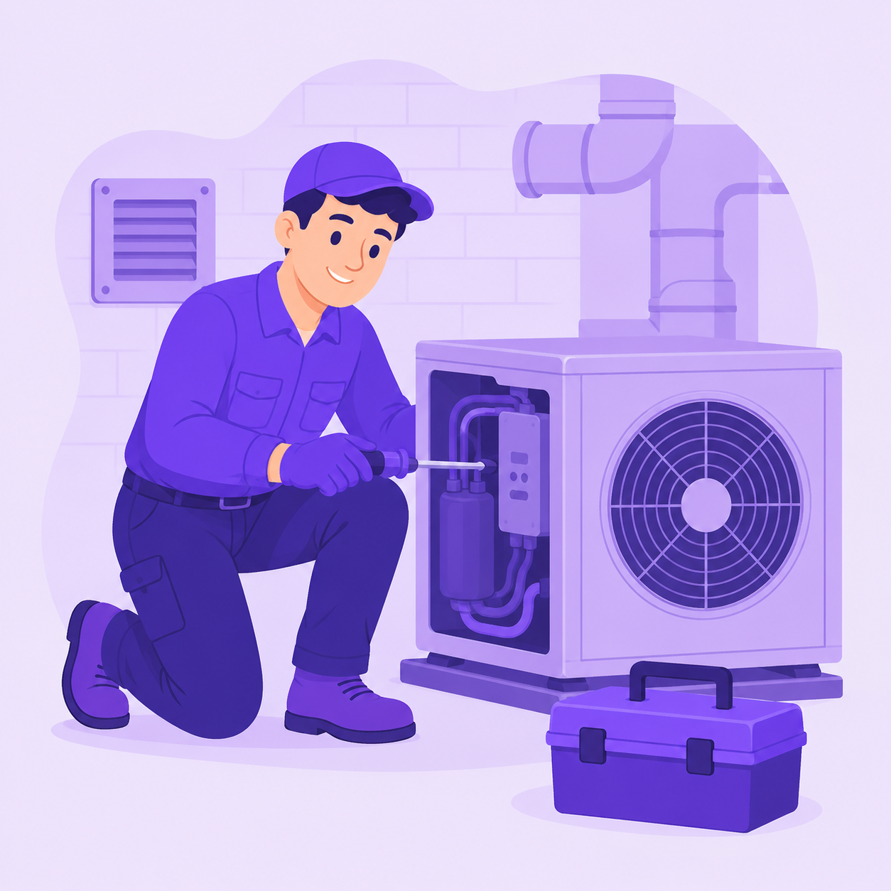 Covre for HVAC