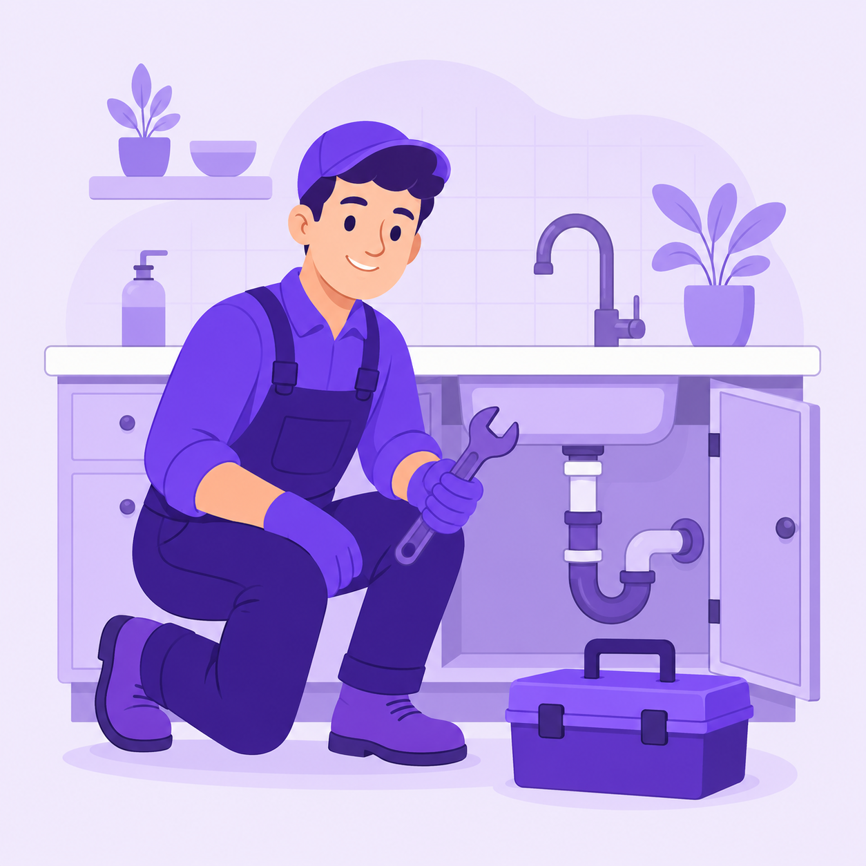 Covre for plumbers